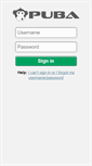 Mobile Screenshot of members.puba.com